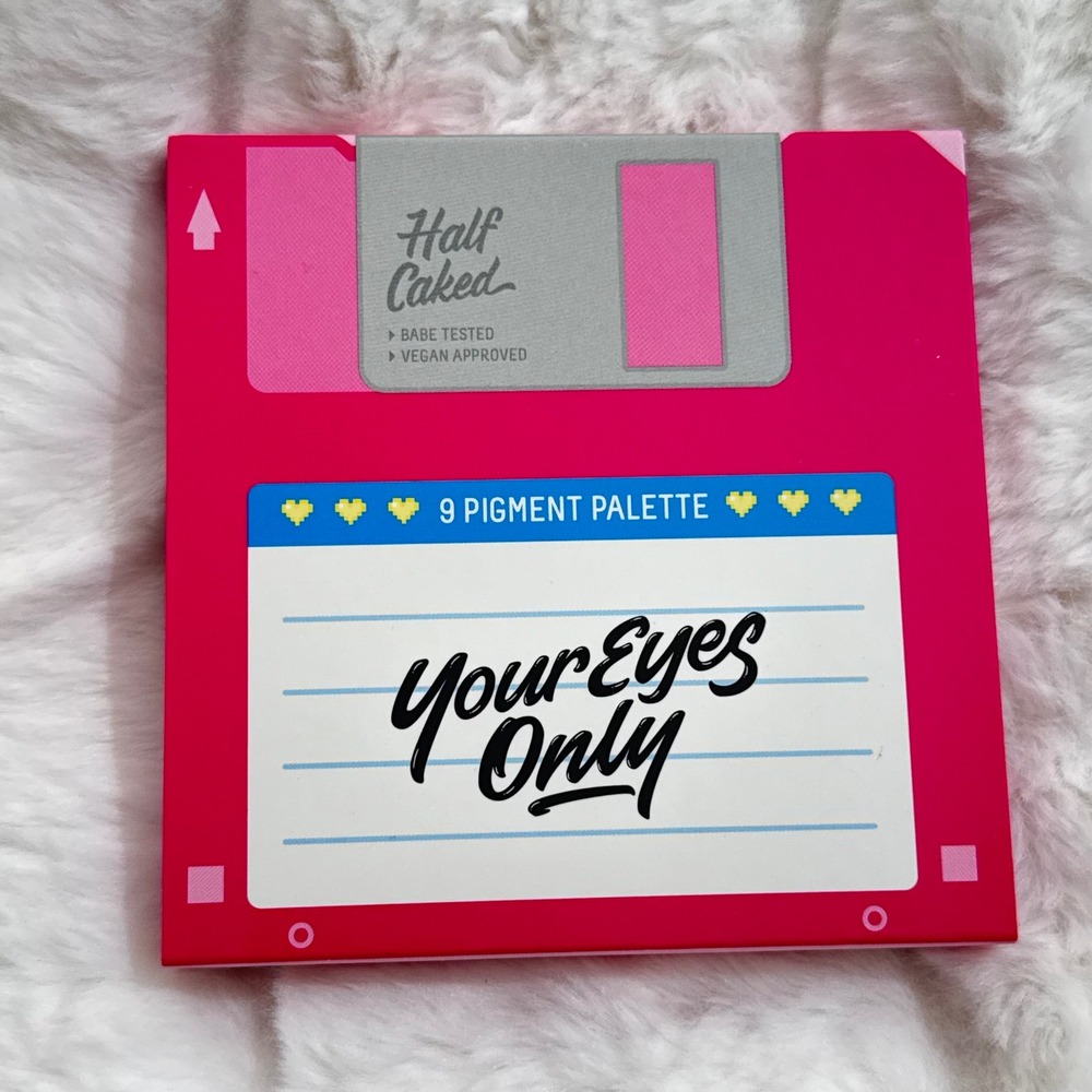 Half Caked "Your Eyes Only" 9 Pigment Eyeshadow Palette - NEW & UNUSED - Picture 3 of 4